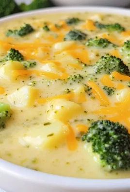 Broccoli Potato Cheese Soup Recipe