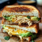 Chicken Avocado Melt Sandwich