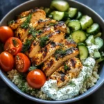 Chicken Tzatziki Bowls