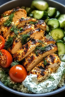 Chicken Tzatziki Bowls