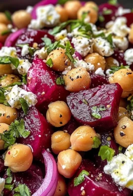 Chickpea, Beet and Feta Salad