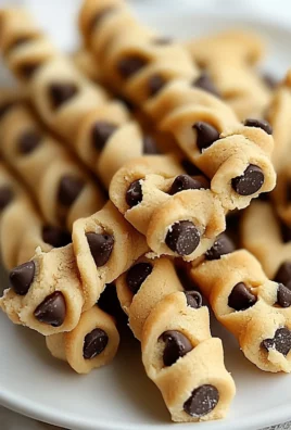 Chocolate Chip Cookie Dough Twists