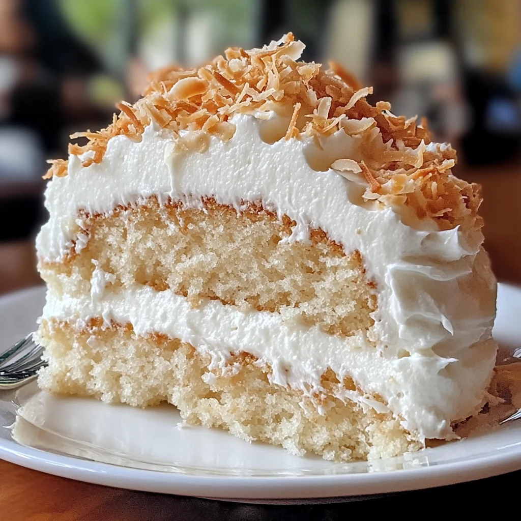 Coconut Cloud Cake Recipe