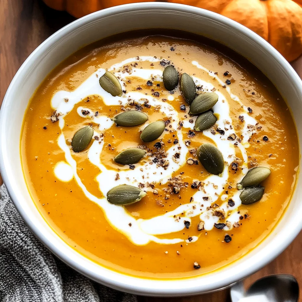 Coconut Curry Pumpkin Soup