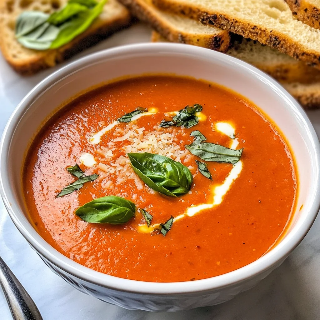 Copycat Panera Tomato Soup Recipe