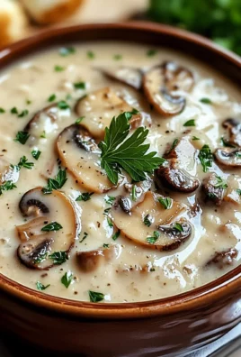 Cottage Cheese Mushroom Soup