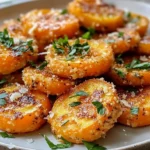 Crispy Smashed Carrots