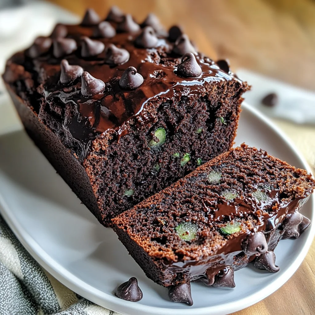 Double Chocolate Zucchini Bread