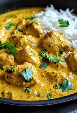 Easy Homemade Chicken Korma with Flatbread or Rice