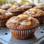 Glazed Gingerbread Muffins