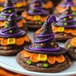 Halloween Witch Hat Cookies