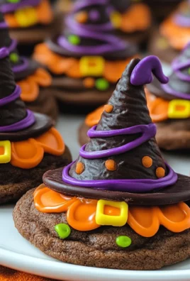 Halloween Witch Hat Cookies