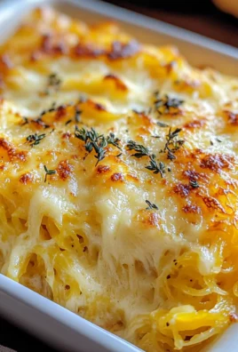 Healthy Spaghetti Squash Au Gratin