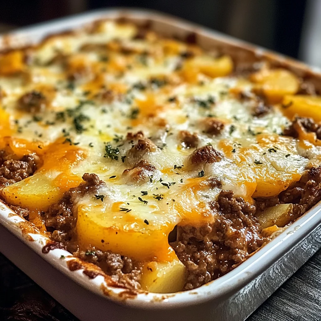 Hobo Casserole (Ground Beef Recipe)