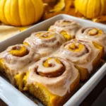 Homemade Pumpkin Chai Cinnamon Rolls