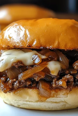 Irresistible French Onion Beef Sloppy Joes