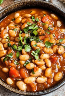Loubia- Morrocan White Bean Stew (Stovetop + Instant Pot)