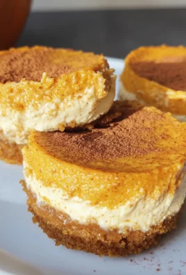 Mini Pumpkin Cheesecakes