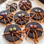 Oreo Spider Halloween Cookies