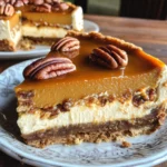 Pecan Pie Pumpkin Cheesecake