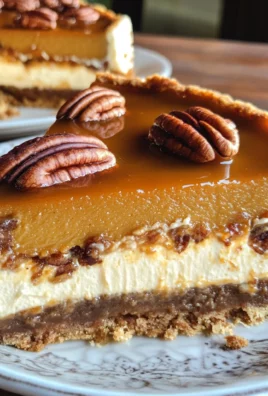 Pecan Pie Pumpkin Cheesecake