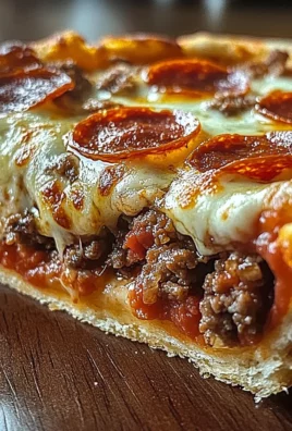 Pizza Burger Pie: A Delicious Twist on Classic Flavors