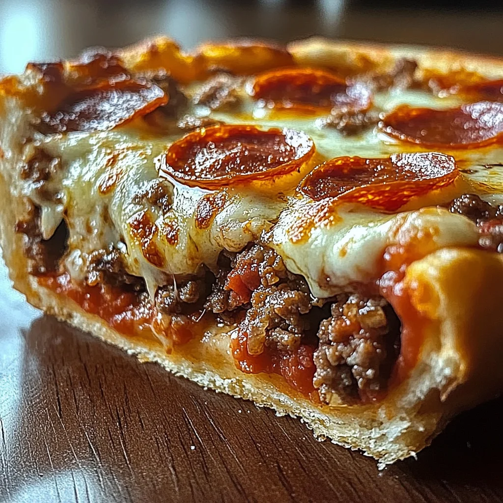 Pizza Burger Pie: A Delicious Twist on Classic Flavors