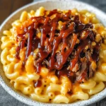 Pulled beef Mac and Cheese
