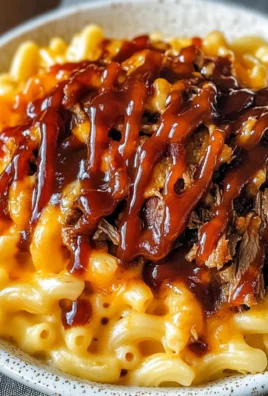 Pulled beef Mac and Cheese