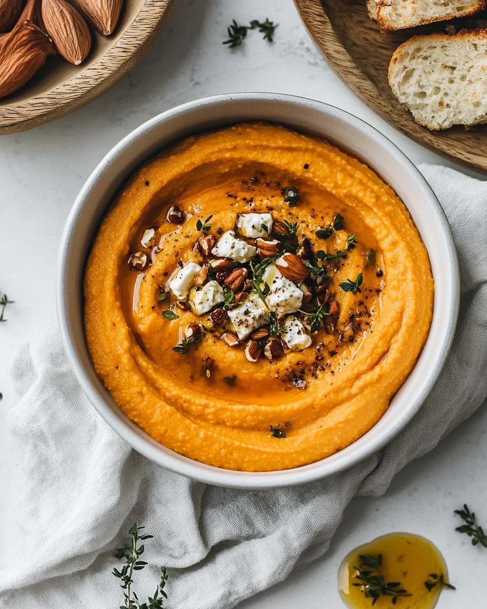 Pumpkin Whipped Feta Dip