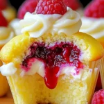Raspberry Lemon Heaven Cupcakes