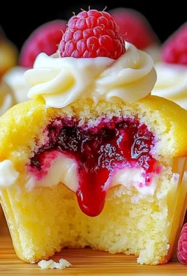 Raspberry Lemon Heaven Cupcakes