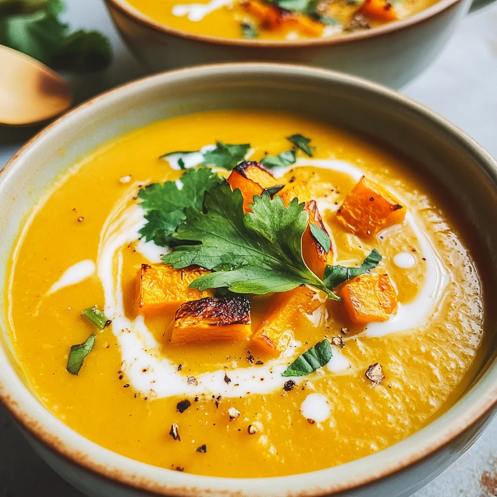 Roasted Butternut squash soup
