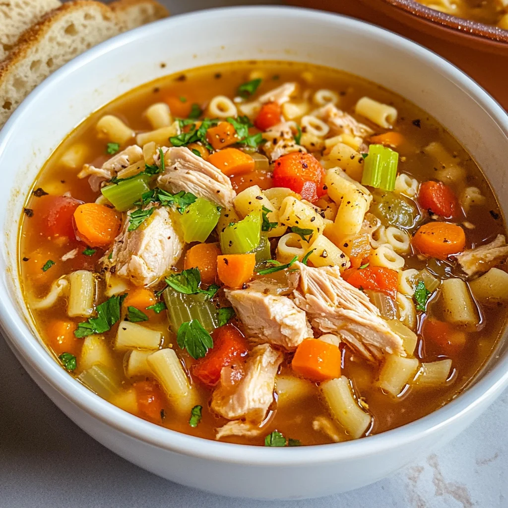 Sicilian Chicken Soup