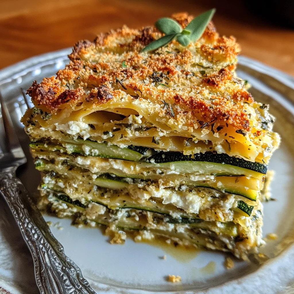 Zucchini Lasagna