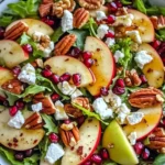 Autumn Harvest Honeycrisp Apple and Feta Salad