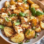 Baked Feta Potatoes