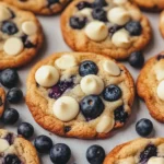 Blueberry White Chocolate Chip Cookies - Alrightwithme