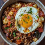 Breakfast Chili and Eggs