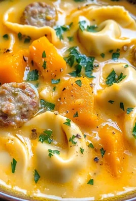 Butternut Squash Sausage Tortellini Soup Recipe