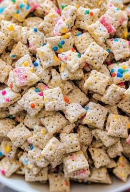 Cake Batter Puppy Chow Recipe
