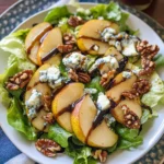 Caramelized Pear and Blue Cheese Salad: A Sweet and Savory Delight