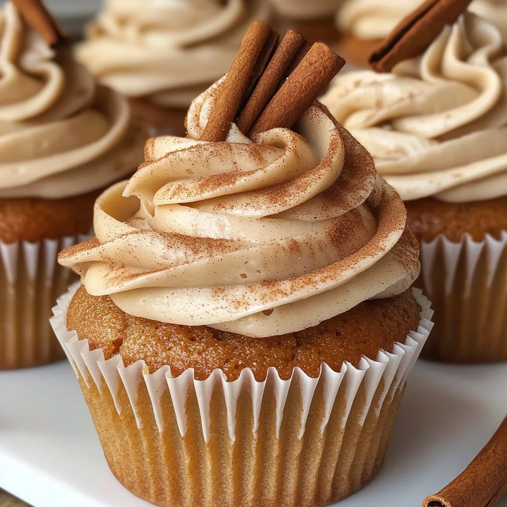 Chai Latte Cupcakes