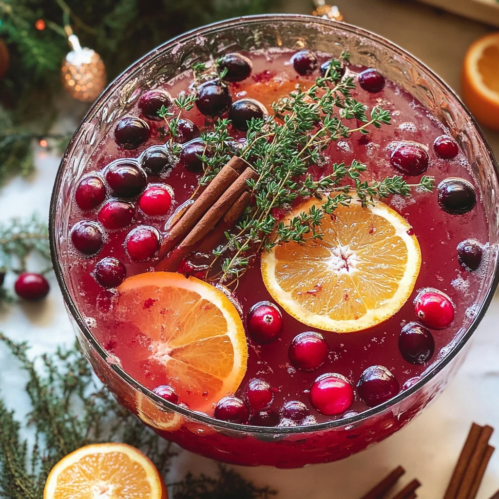 Christmas Punch No Alcohol
