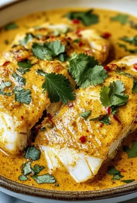 Coconut Curry Baked Cod