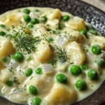 Creamed Peas and Potatoes