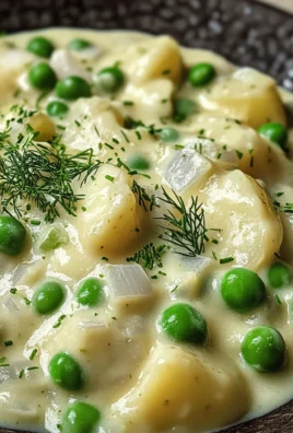 Creamed Peas and Potatoes