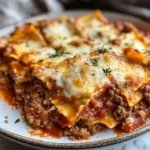 Decadent Beef and Cheese Ravioli Casserole