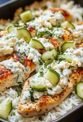 Dump-and-Bake Chicken Tzatziki with Rice Recipe