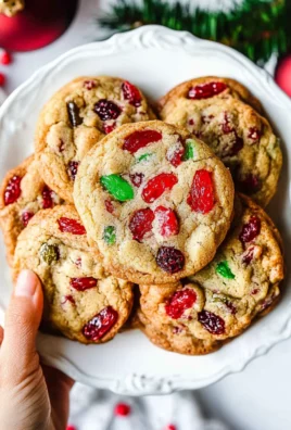 Easy Christmas Fruitcake Cookies Recipe